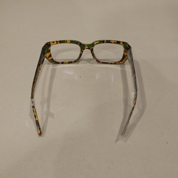 Retro square blue light blocking reading glasses oversized anti glare UV eyewear - Picture 10 of 12